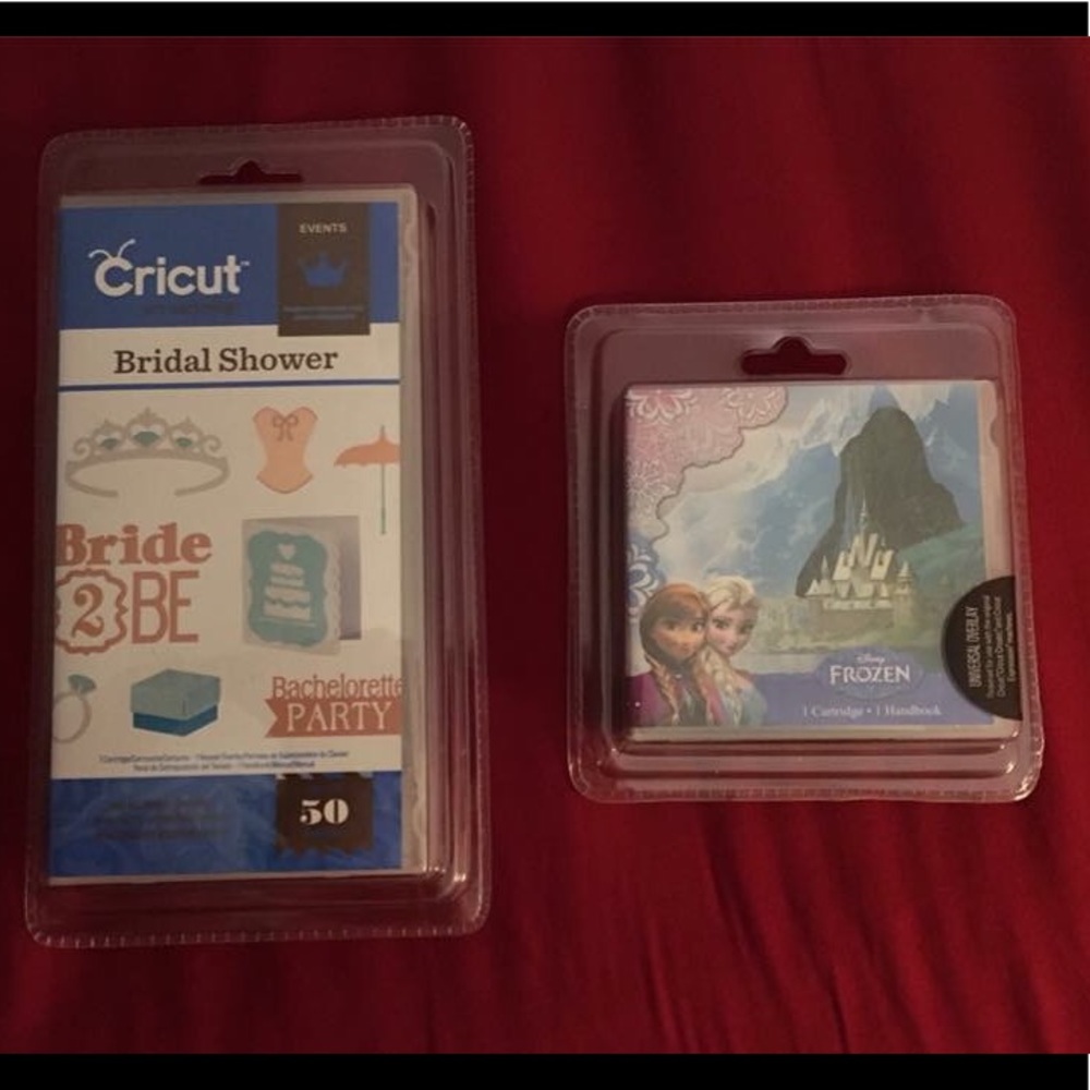 Cricut design bridal shower + frozen